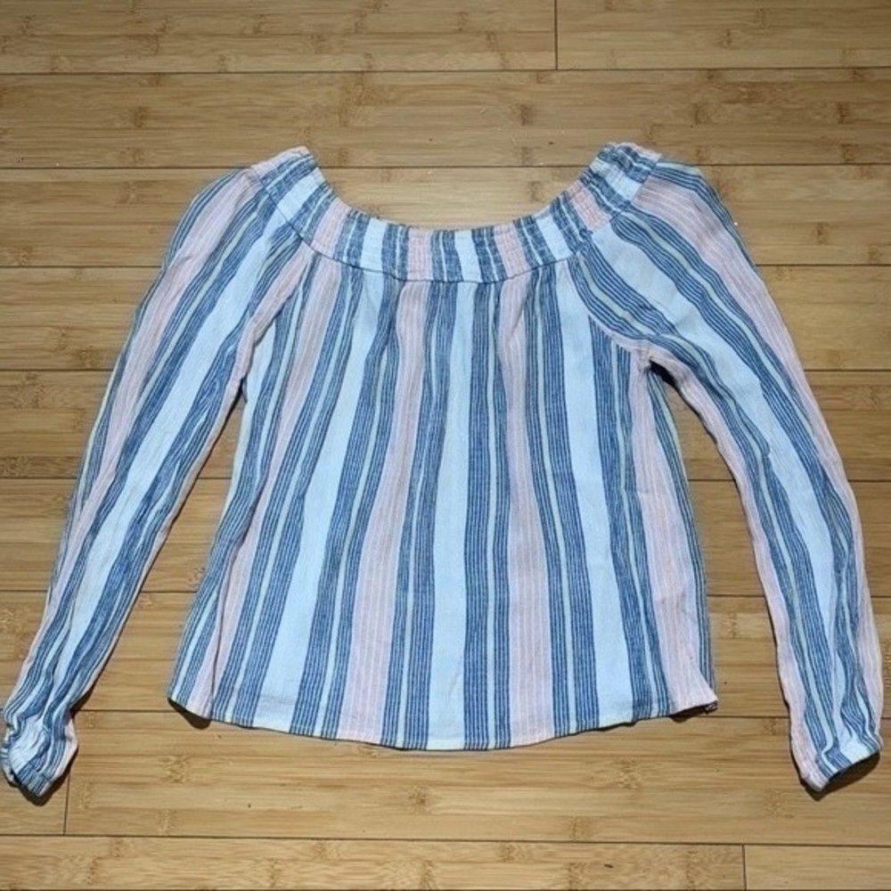 Aeropostale Cape Juby sz S off shoulder top 53B2